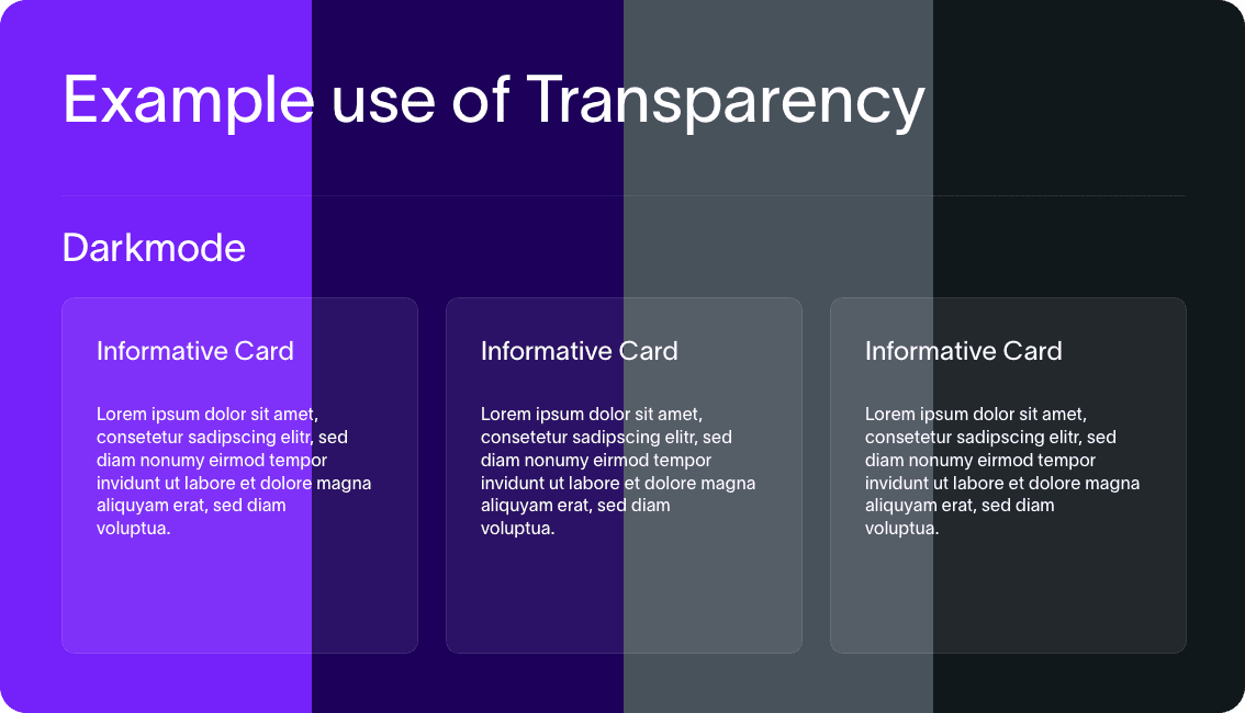 Color Transparency Example Usage